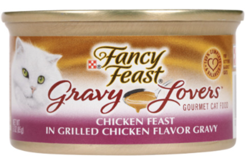 Purina Fancy Feast Chicken Feast In Grilled Chicken Flavor Gravy Cat Food 85g*