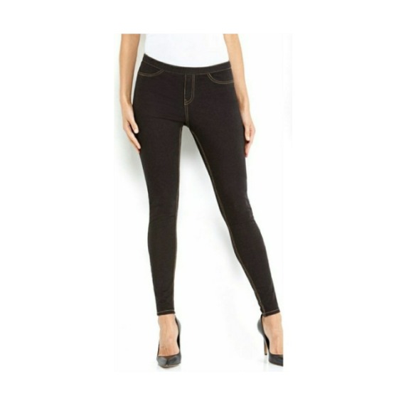 HUE Denim Leggings - Navy Denim SD-3695, Surplus Direct