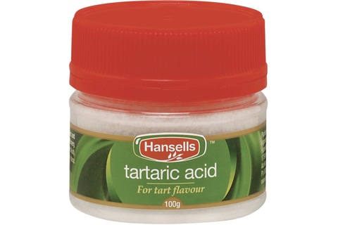 Hansells Tartaric Acid 100g