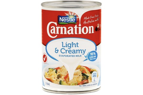 Nestle Carnation Evaporated Milk Lite & Creamy 375ml