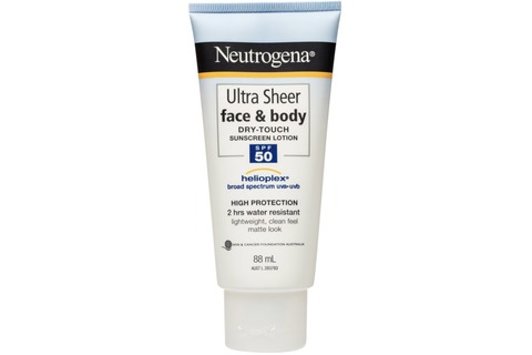 Neutrogena Ultra Sheer Face and Body Sunscreen Lotion 88ml - SPF 50+