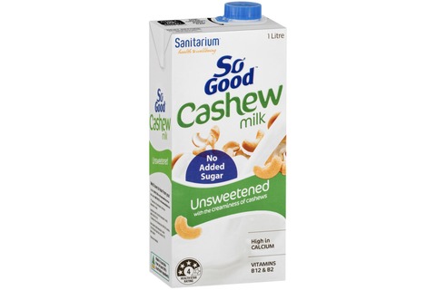 So Good Cashew Milk Unsweetened 1L