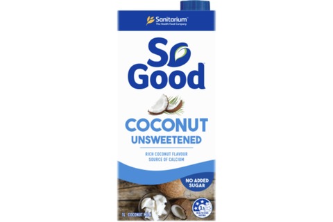 So Good Unsweetened Coconut Milk 1L
