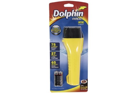 Eveready Dolphin Mini Torch 20cm