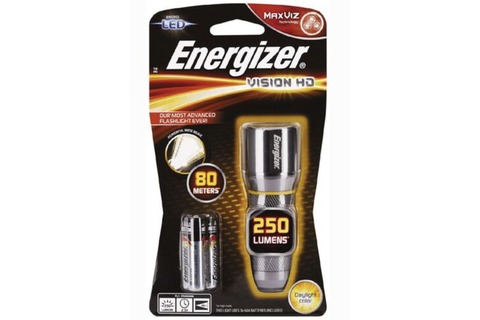 Energizer Vision HD Metal Torch 250 Lumens