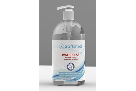 Hand Sanitiser - Soft Med 75% Alcohol 500ml Pump