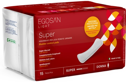 EGOSAN Light Incontinence Pad - Super (15)