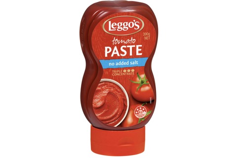 Leggos Tomato Paste Tomato Squeeze 390g -  No Added Salt