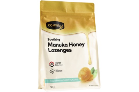 Comvita Manuka Honey Lozenges Cool Mint 500g