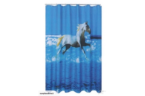 Shower Curtain - Horse Design