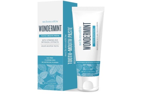 Toothpaste - Schmidts Wondermint 133g