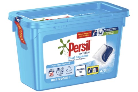 Persil Dual Laundry Capsules Sensitive 473g