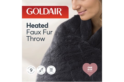 Goldair Electric Heated Throw - GETH245