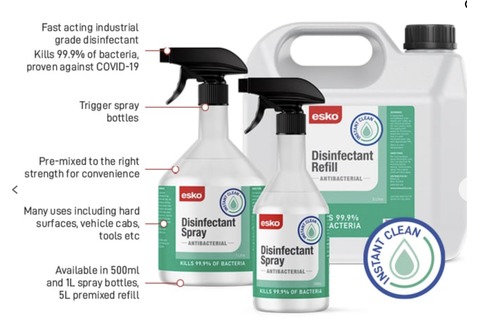 Esko Antibacterial Industrial Strength Disinfectant