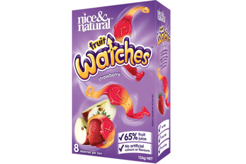 Nice & Natural Fruit Packs (8) 136g