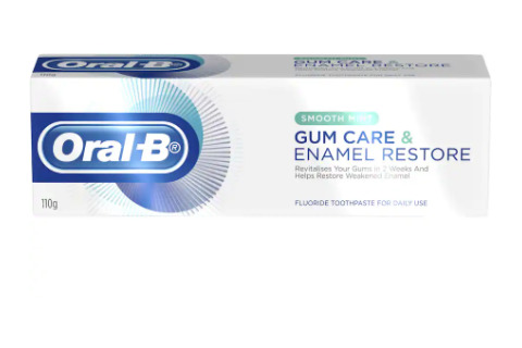 Oral B Toothpaste Gum Care & Enamel Restore 110g 