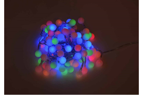 Southern Lights Solar Cherry Bulb Bud Lights - 100 LEDS 