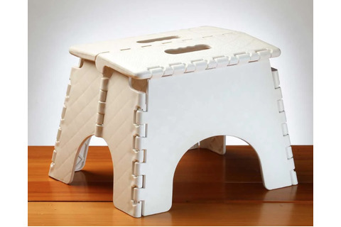 Stool - Small Folding White