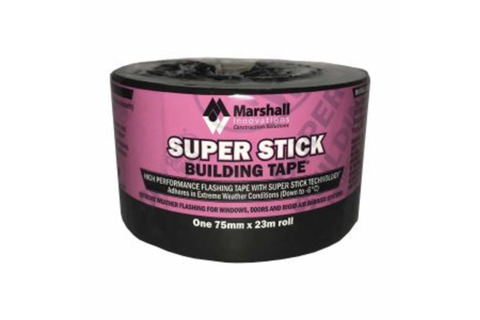Marshall Super Stick Building Tape 75Mm X 23M
