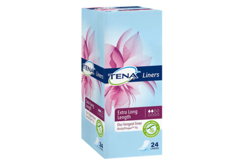 Tena Active Womens Continence Liners Extra Long 24 pack