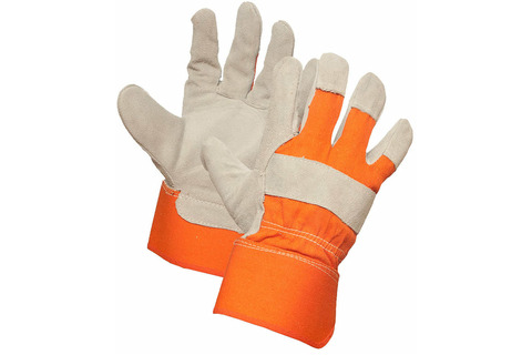 CRAFTRIGHT Leather Work Gloves - Large