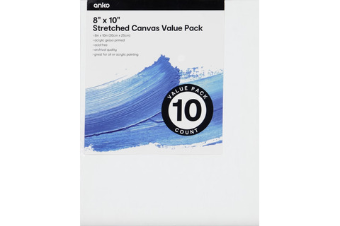 Canvas Value Pack 8"x10" (10)
