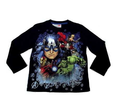 Avengers Skater T-Shirt - Navy