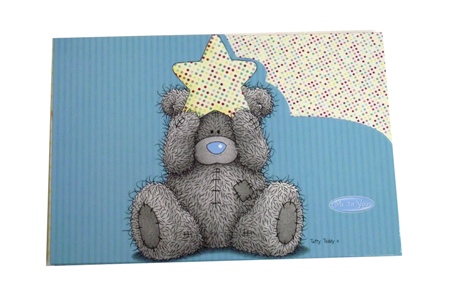 Me To You Diecast Notebook Magnetic Flap