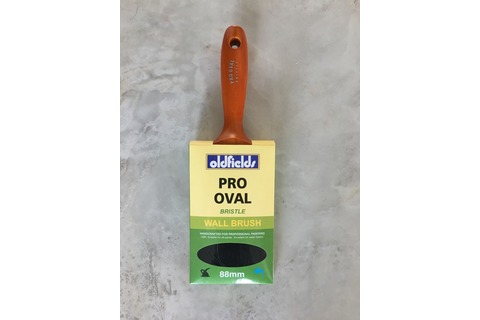 Paint Brush - Oldfield Pro Oval Bristle Wall Brush 88mm