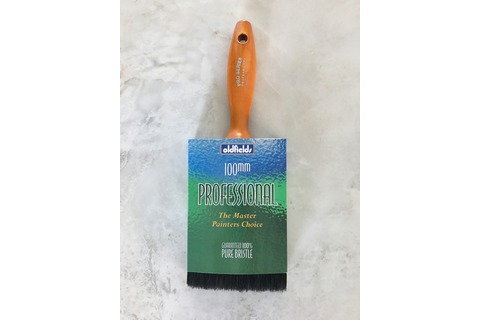 Paint Brush - Oldfields Professional Pure Bristle 100mm