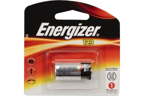 Battery - Energizer Lithium 123