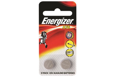 Battery - Energizer A76/LR44 (2 Pack)