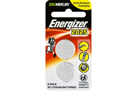 Battery - Energizer Lithium 2025 (2 pack)
