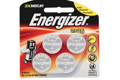 Battery - Energizer Lithium 2016 (4 Pack)