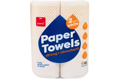 Pams Paper Towels Twinpack*