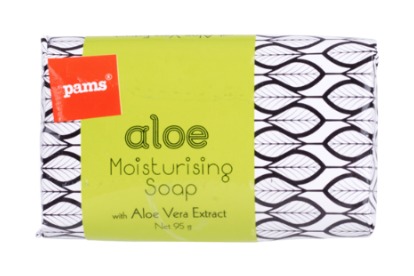 Pams Aloe Vera Soap 4pk