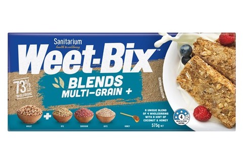 Sanitarium Weetbix Blends Wheat Biscuits Multi Grain 575g*