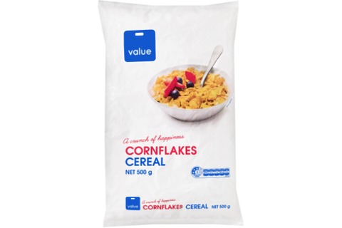 Value Cornflakes 500g   