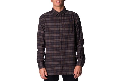 Rip Curl Check Set Shirt - Brown