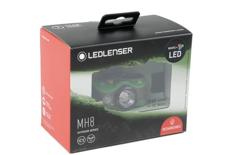 LED Lenser MH8 Rechargeable Headlamp