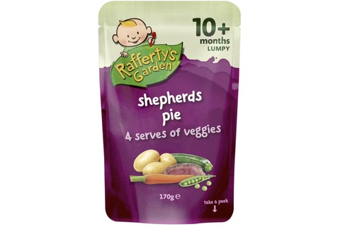 Raffertys Garden Baby Food Shepherds Pie 170g