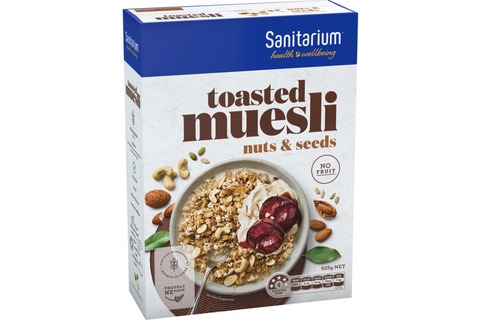 Sanitarium Toasted Nut Muesli & Seeds 625g