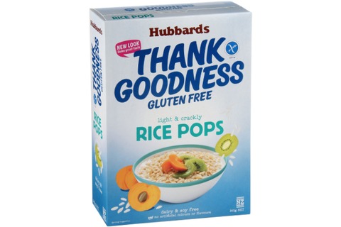 Hubbards Thank Goodness Rice Pops Gluten Free 360g
