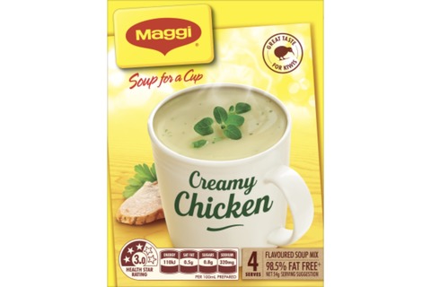 Maggi Soup For A Cup Creamy Chicken 4pk*