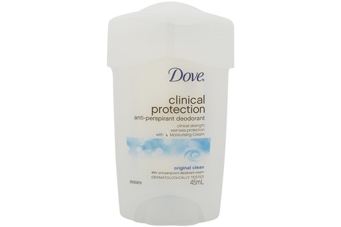 Dove Clinical Protection Original Clean Deodorant 45ml